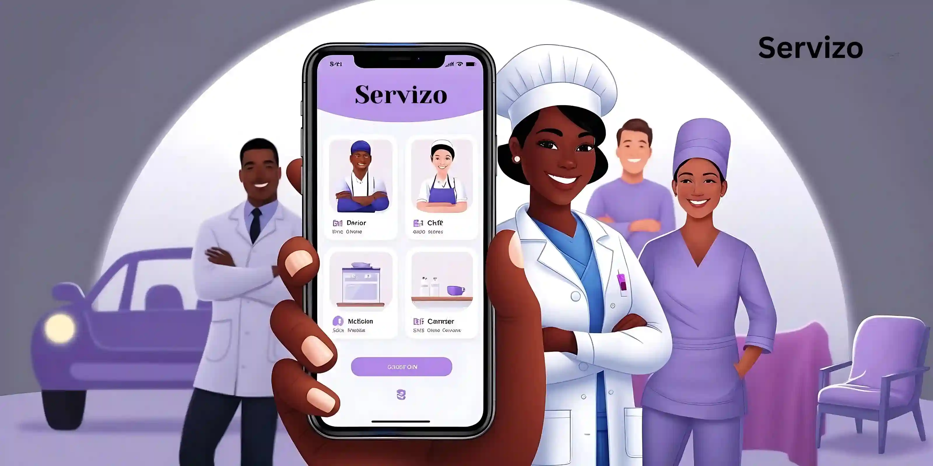 Servizo – Next-Gen Home Service Platform